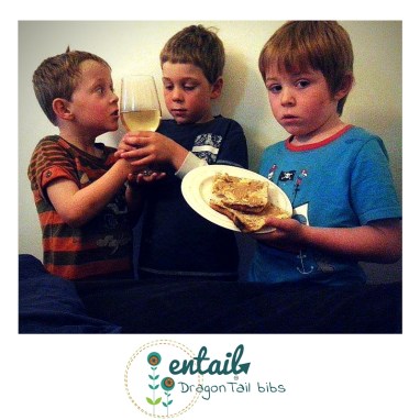 My children, trying to influence me.